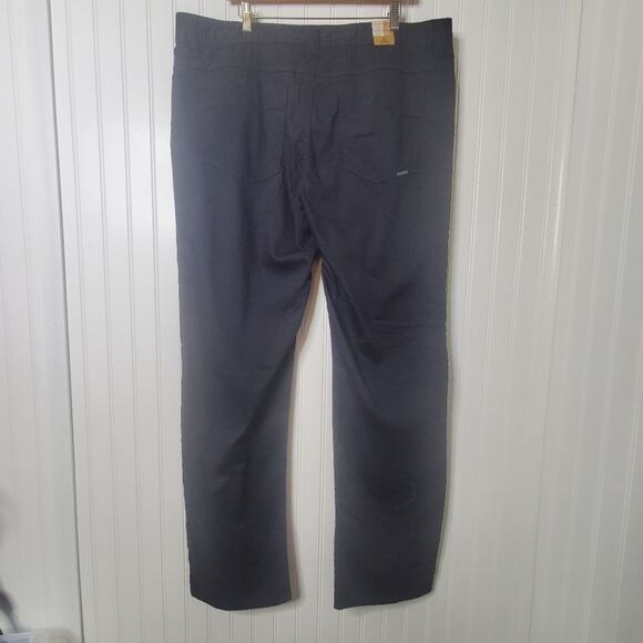 prAna Men's Bridger Jeans Size 40x34 Slim Fit Black Organic Cotton Stretch NEW - Picture 5 of 10